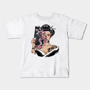 Zombie Geisha Kids T-Shirt